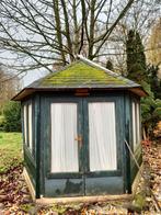 Blokhut/tuinhuis zeshoekig, Ophalen, Gebruikt, 250 tot 500 cm, Blokhut
