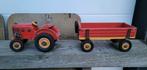 Antieke Tractor Made in Germany 65 cm lang, Antiek en Kunst, Antiek | Speelgoed, Ophalen of Verzenden
