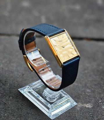 Vintage Seiko Tank – Volledig Gereviseerd – Goudkleurig – Qu beschikbaar voor biedingen