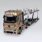 NZG Mercedes-Benz Actros Gigaspace 4x2 Lohr Transporter 1:18, Hobby en Vrije tijd, Modelauto's | 1:18, Ophalen of Verzenden, Nieuw