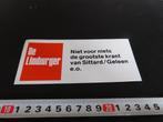 sticker De Limburger Sittard Geleen, Ophalen, Zo goed als nieuw
