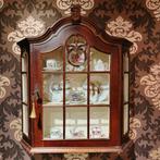 Vintage vitrine kast, Ophalen, Zo goed als nieuw, 25 tot 50 cm, 50 tot 100 cm