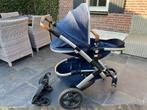 Joolz Geo Blue + accesoires, Gebruikt, Verstelbare duwstang, Combiwagen, Ophalen