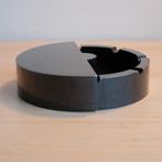 Vintage Zwarte Asbak - Jean Michael Wilmotte Ashtray, Ophalen of Verzenden, Gebruikt, Asbak