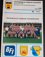 Cambuur Leeuwarden - Sparta Rotterdam  1993/1994, Ophalen of Verzenden, Zo goed als nieuw, Overige binnenlandse clubs, Boek of Tijdschrift