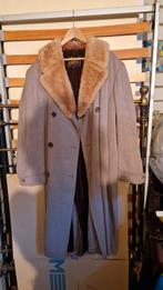 lange zware chique herenjas, Kleding | Heren, Ophalen, Zo goed als nieuw, Maat 56/58 (XL), Bruin