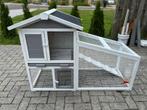 Konijnenhok met bijhorende spullen, Dieren en Toebehoren, Knaagdieren en Konijnen | Hokken en Kooien, Ophalen, 90 cm of meer, Hok