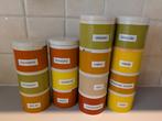 vintage Tupperware stapelbare kruiden potjes retro camping, Huis en Inrichting, Keuken | Tupperware, Ophalen of Verzenden, Gebruikt