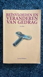Carina Wiekens - Beïnvloeden en veranderen van gedrag, Ophalen of Verzenden, Zo goed als nieuw, HBO, Carina Wiekens