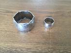 grote servetring met kleine servetring, Ophalen of Verzenden, Zo goed als nieuw, Trollbeads, 1 bedel