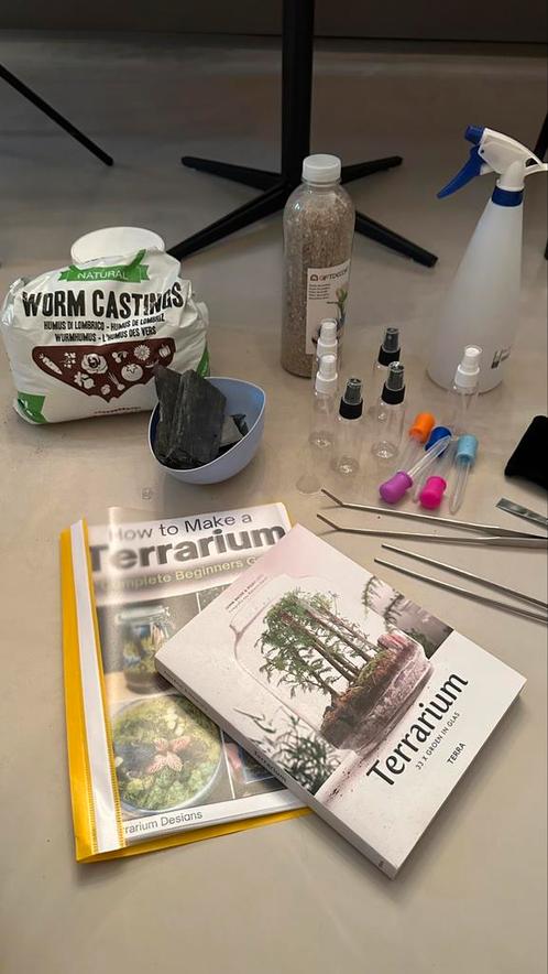 Terrarium toebehoren, Dieren en Toebehoren, Reptielen en Amfibieën | Toebehoren, Zo goed als nieuw, Terrarium of Paludarium, Ophalen