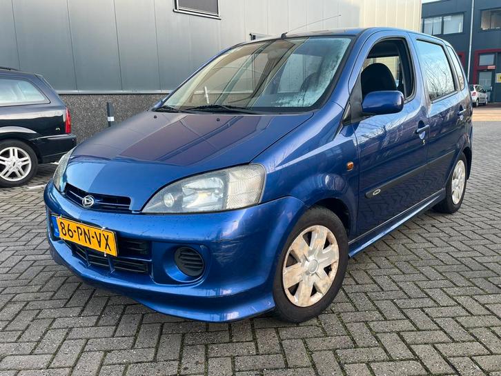 Daihatsu YRV 1.3 S AUTOMAAT 2004 Blauw SUPER ONDERHOUDEN/APK, Auto's, Daihatsu, Bedrijf, YRV, Benzine, D, Hatchback, Automaat