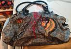 Ed Hardy tas, Ophalen of Verzenden, Gebruikt, 30 cm of meer