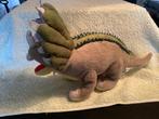 Pluche dino tricetratops   knuffel tbv  KIKA, Ophalen of Verzenden, Zo goed als nieuw, Overige typen