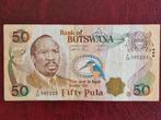 Botswana ijsvogel 50 pula, Postzegels en Munten, Bankbiljetten | Afrika, Ophalen of Verzenden, Overige landen