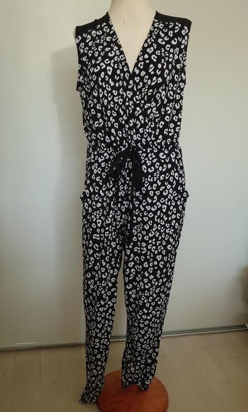 jumpsuit Canda maat 42, Kleding | Dames, Jumpsuits, Zo goed als nieuw, Maat 42/44 (L), Zwart, Ophalen of Verzenden