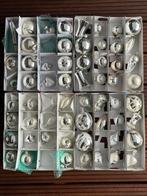 Vintage kerstballenset - 60 stuks - zilver, Diversen, Kerst, Ophalen