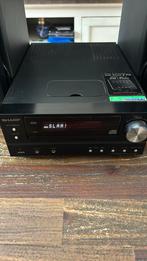 Sharp audio microsysteem 100 W Zwart, Audio, Tv en Foto, Ophalen of Verzenden, Zo goed als nieuw, Cd-speler, Sharp