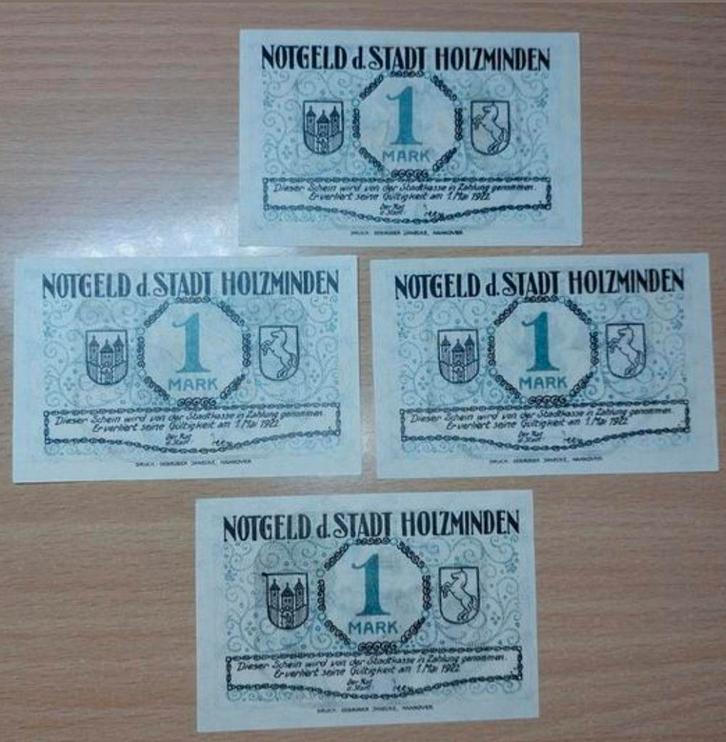 Duits Notgeld Holzminden Noodgeld, Postzegels en Munten, Bankbiljetten | Europa | Niet-Eurobiljetten, Duitsland, Ophalen of Verzenden