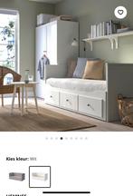 Ikea Hemnes Uitschuifbare Bed Wit, Huis en Inrichting, Ophalen, Gebruikt, Eenpersoons, Wit