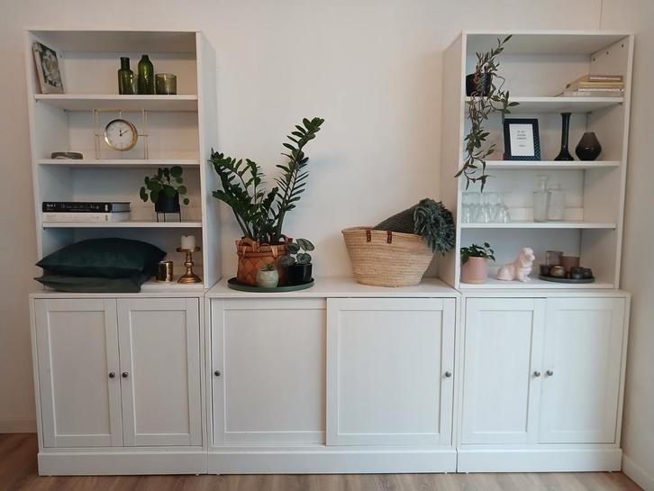 Havsta opbergcombinatie volgrenen - Tijdloos design, Huis en Inrichting, Kasten | Wandmeubels, Gebruikt, 200 cm of meer, 250 tot 300 cm