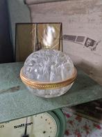 Oude frans glazen rozensteker bloemsteker, Ophalen of Verzenden