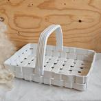 *KERST* Wit porseleinen mand broodmand fruitmand, Antiek en Kunst, Ophalen of Verzenden