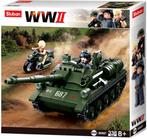 Sluban Army - Geallieerde Anti-Tank Tank, Kinderen en Baby's, Speelgoed | Bouwstenen, Overige merken, S, Nieuw, Ophalen of Verzenden