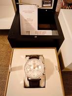Union Glashütte Noramis Chronograph Full Set, Sieraden, Tassen en Uiterlijk, Horloges | Heren, Leer, Staal, Zo goed als nieuw
