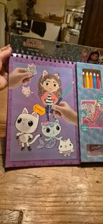 Knutselblok met stickers cabby's dollhouse 3+, Ophalen of Verzenden, Nieuw, Knutselen