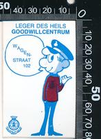 Sticker: Leger des Heils - Goodwillcentrum - s-Gravenhage (2, Ophalen of Verzenden, Zo goed als nieuw, Bedrijf of Vereniging