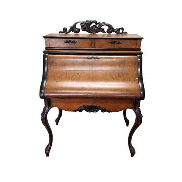 Antiek Hollandse Willem III dames secretaire, circa 1870 beschikbaar voor biedingen