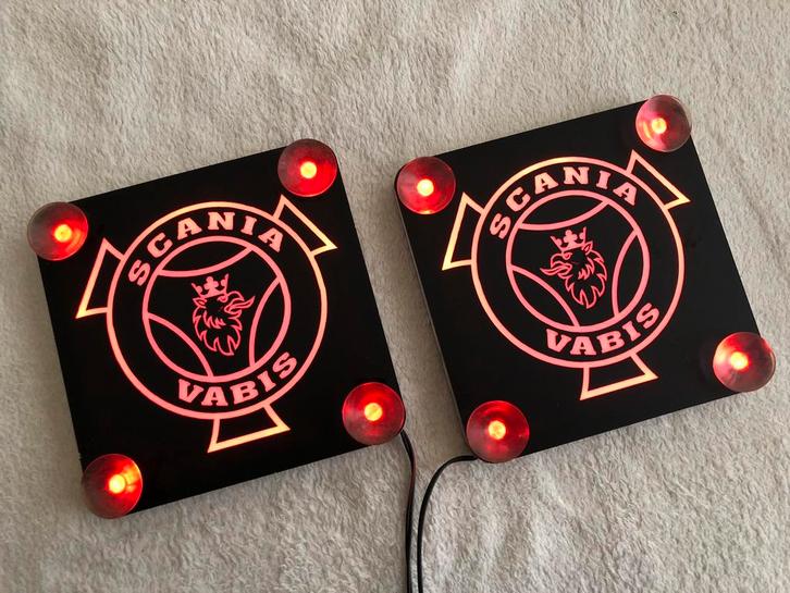 Lichtbakken Truck Vrachtwagen voorruit set van 2 15x15cm 24v, Auto-onderdelen, Vrachtwagen-onderdelen, Overige merken, Nieuw, Ophalen of Verzenden