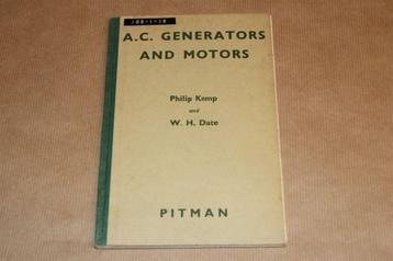 A.C. Generators and Motors - 1956 beschikbaar voor biedingen