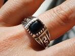 Vanoli 925 zilveren heren ring met onyx maat 22,25, Vanoli, 20 of groter, Heer, Nieuw