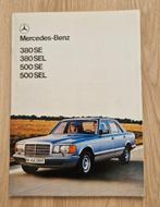 Folders Mercedes S-Klasse (W126), Boeken, Auto's | Folders en Tijdschriften, Ophalen of Verzenden, Zo goed als nieuw, Mercedes
