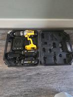 Powerplus Boor- en Schroefmachine met Accu's, Gebruikt, Variabele snelheid, Ophalen of Verzenden, Boor- en Schroefmachine