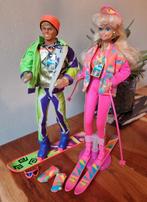 Ski fun Barbie en Ken 1991, Ophalen of Verzenden, Zo goed als nieuw, Barbie