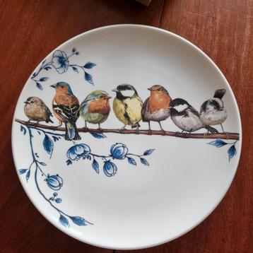 Bosvogels, Heinen Delfts Blauw 26 cm beschikbaar voor biedingen