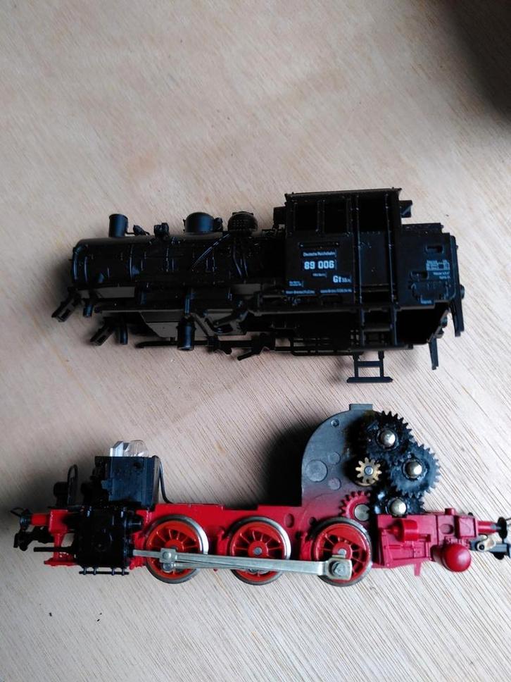 Fleischmann BR 89, Hobby en Vrije tijd, Modeltreinen | H0, Zo goed als nieuw, Locomotief, Gelijkstroom, Fleischmann, Ophalen of Verzenden