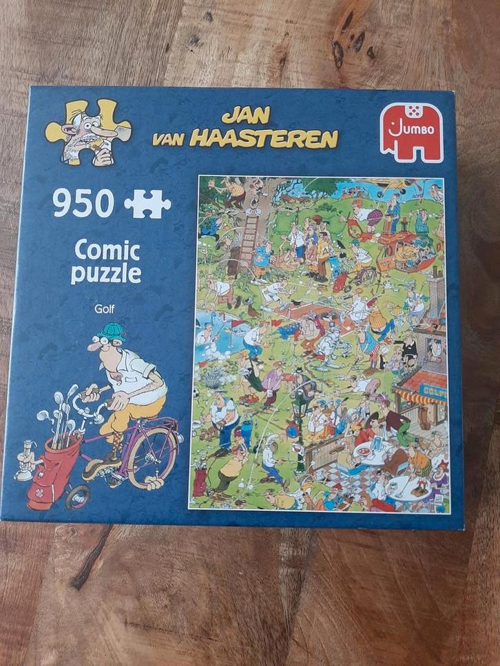 Jan van Haasteren Golf Puzzel 950 stukjes, Hobby en Vrije tijd, Denksport en Puzzels, Zo goed als nieuw, Legpuzzel, 500 t/m 1500 stukjes