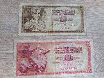 Biljetten Joegoslavië 