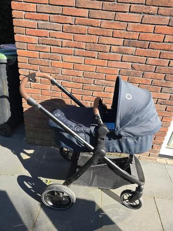 Maxi Cosi Zelia 3 Essential Graphite zwart frame bruin leer beschikbaar voor biedingen