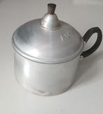 Aluminium eierkoker van het merk ALHO met fluitdop, Ophalen, Gebruikt