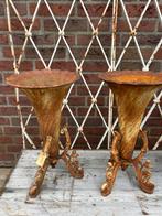 2 zware tuin/grafvazen frans, Antiek en Kunst, Ophalen