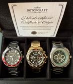 HORLOGEBOX ROTORCRAFT T.W.V.1517€! 💯%NIEUW,ORIGINEEL!, Ophalen of Verzenden, Nieuw