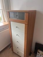 Hoge ladekast IKEA, Ophalen, 5 laden of meer, Glas, 100 tot 150 cm