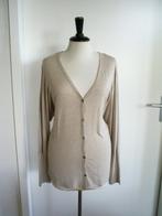 beige MALVIN vest mt. 42 __ met zijde, Kleding | Dames, Truien en Vesten, Beige, Maat 42/44 (L), Zo goed als nieuw, Malvin
