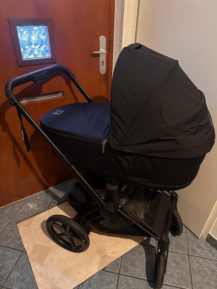Cybex e-Priam 4, Kinderen en Baby's, Kinderwagens en Combinaties, Zo goed als nieuw, Kinderwagen, Overige merken, Met reiswieg