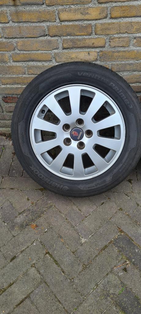 Saab 9-5 zomerbanden, Auto-onderdelen, Banden en Velgen, Banden en Velgen, Zomerbanden, 16 inch, 215 mm, Nieuw, Ophalen